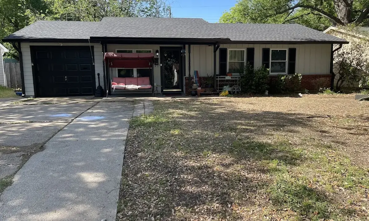 Asphalt Shingle Roof Repair crew at work on a residential roof in Corrales